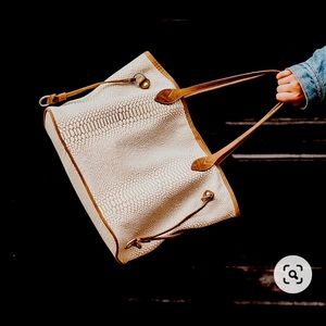 ISO - MARA FreeBird White Snake Bag.